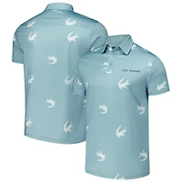 Polo bleu clair Flomotion pour homme THE PLAYERS Gator