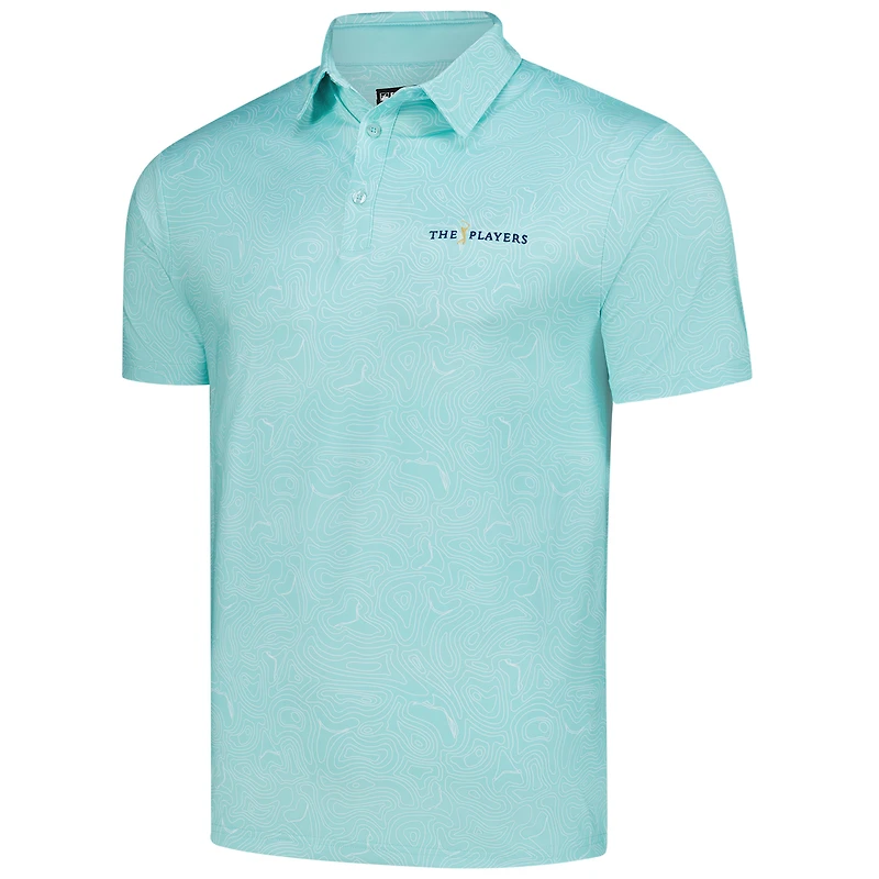 Men's Flomotion Mint THE PLAYERS Toothy Topo Polo