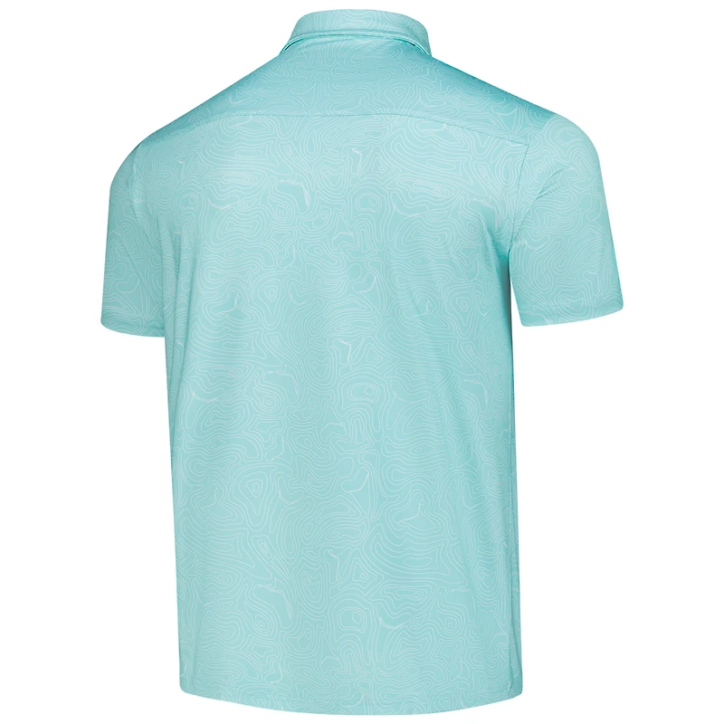 Men's Flomotion Mint THE PLAYERS Toothy Topo Polo