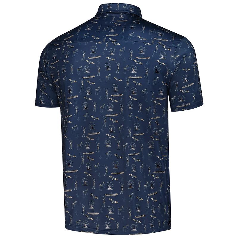 Polo Flomotion bleu marine pour homme THE PLAYERS Sawgrass