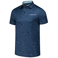 Men's Flomotion Navy THE PLAYERS Toothy Topo Polo