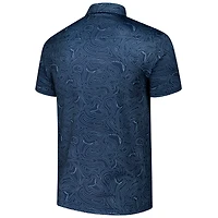 Men's Flomotion Navy THE PLAYERS Toothy Topo Polo