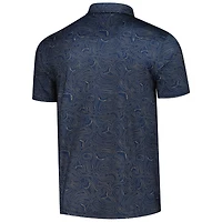 Men's Flomotion Navy THE PLAYERS Toothy Topo Polo