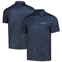 Men's Flomotion Navy THE PLAYERS Toothy Topo Polo