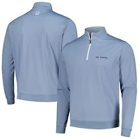 Men's FootJoy Light Blue THE PLAYERS ProDry Half-Zip Top