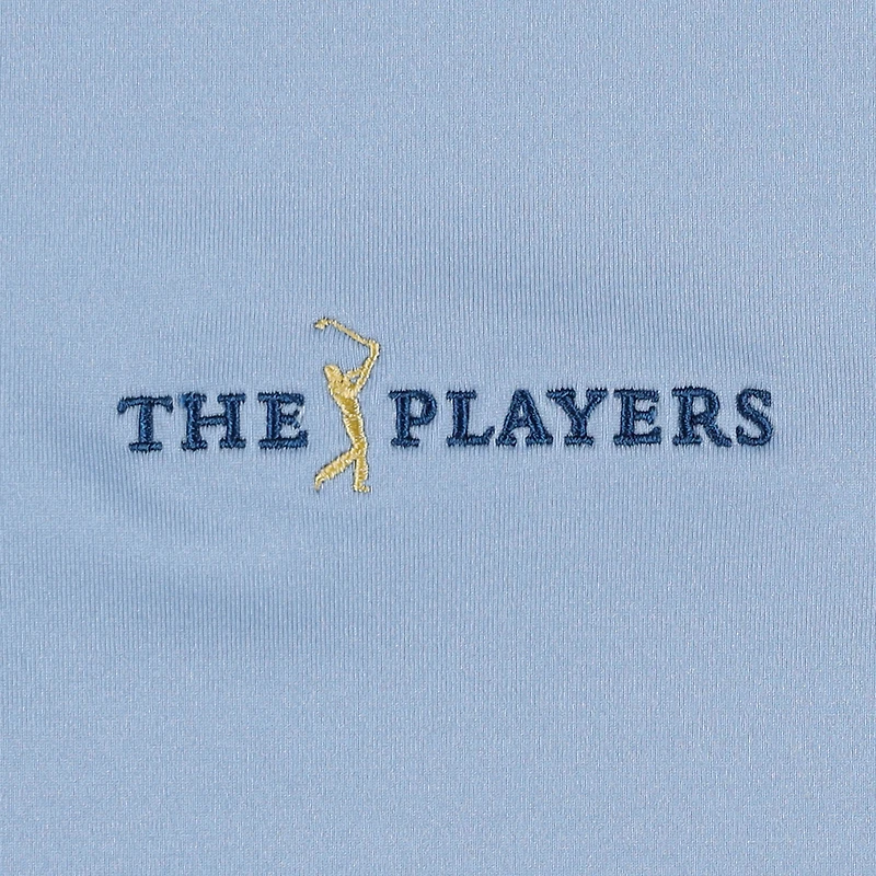 Men's FootJoy Light Blue THE PLAYERS ProDry Half-Zip Top