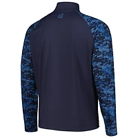 Haut à quart de zip raglan FootJoy THE PLAYERS Camo Color Block pour hommes
