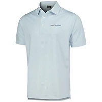 Men's FootJoy White THE PLAYERS Dot Geo Print Lisle Polo