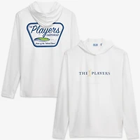 Men's FootJoy White THE PLAYERS Island Green Patch TempoSeries Lightweight Sun Hoodie