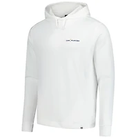 Sweat à capuche léger blanc FootJoy THE PLAYERS pour homme