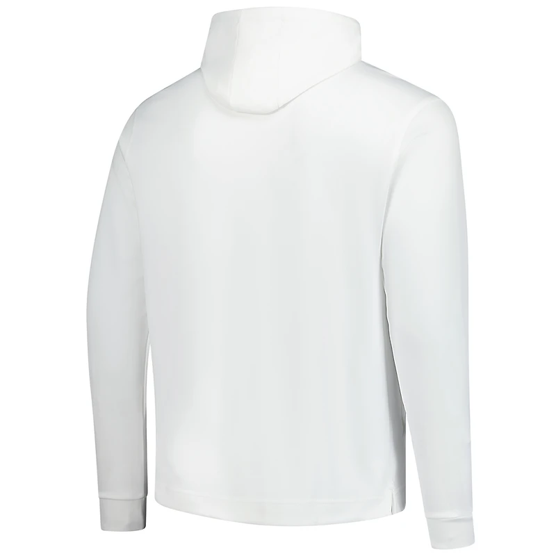 Men's FootJoy White THE PLAYERS Lightweight Pullover Hoodie