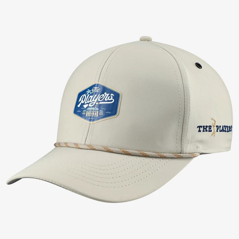 Men's Imperial  Cream THE PLAYERS Lil' Mikey Performance Rope Adjustable Hat