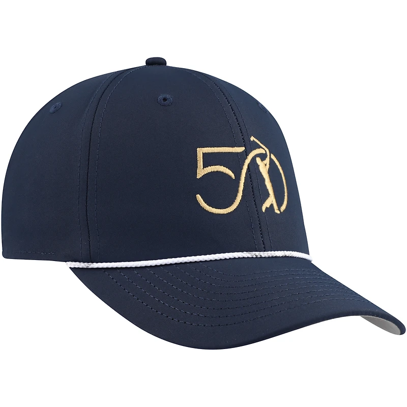 Chapeau réglable en corde Imperial Navy THE PLAYERS 50e anniversaire The Wingman pour hommes