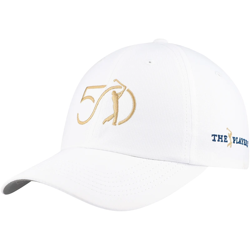 Men's Imperial  White THE PLAYERS 50th Anniversary The Original Performance Adjustable Hat