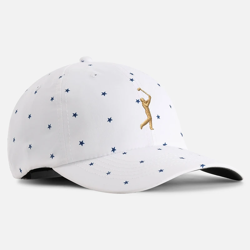 Casquette ajustable de performance à motif Elixir blanc impérial pour homme THE PLAYERS