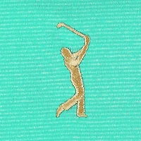 Haut à quart de zip raglan johnnie-O Green THE PLAYERS Steffen Performance pour hommes