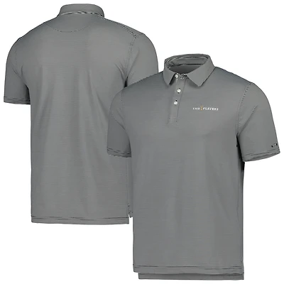 Men's Nike Black THE PLAYERS Control Stripe Performance Polo