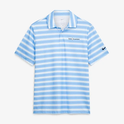 Men's Nike  Blue THE PLAYERS Velocity Stripe Dri-FIT Polo