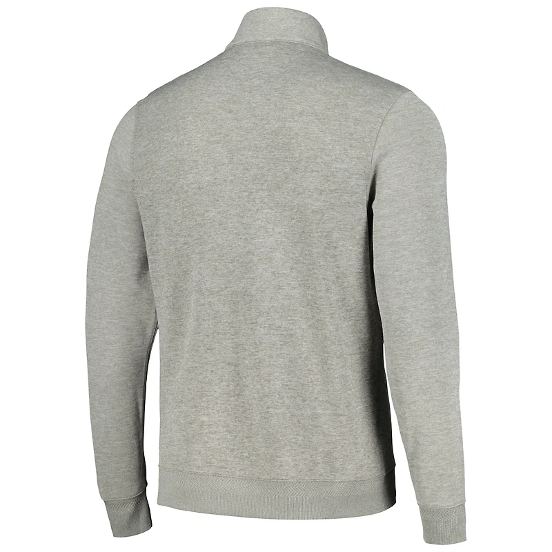 Haut à demi-zip Nike THE PLAYERS Player Performance pour homme, gris chiné