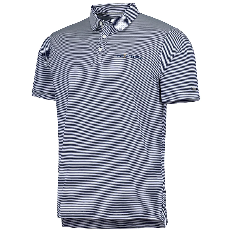 Men's Nike Navy THE PLAYERS Stripe Performance Polo