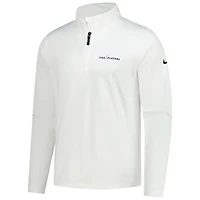 Pull Nike blanc 2025 THE PLAYERS Victory Performance à demi-zip pour homme