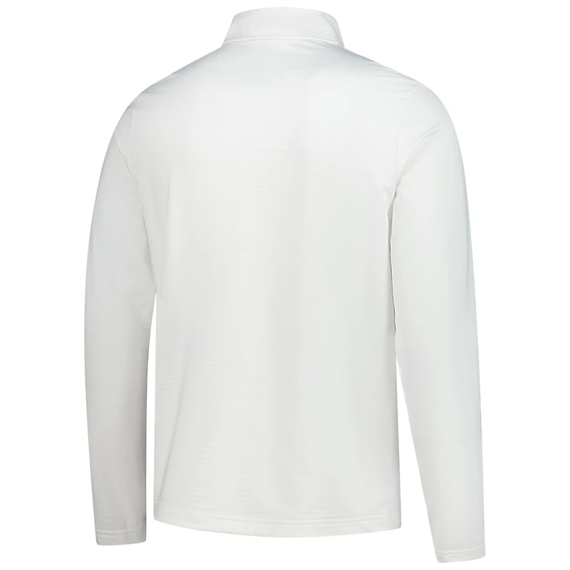 Pull Nike blanc 2025 THE PLAYERS Victory Performance à demi-zip pour homme