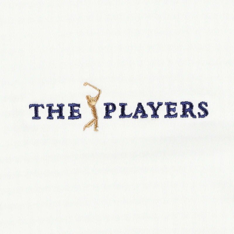 Pull Nike blanc 2025 THE PLAYERS Victory Performance à demi-zip pour homme
