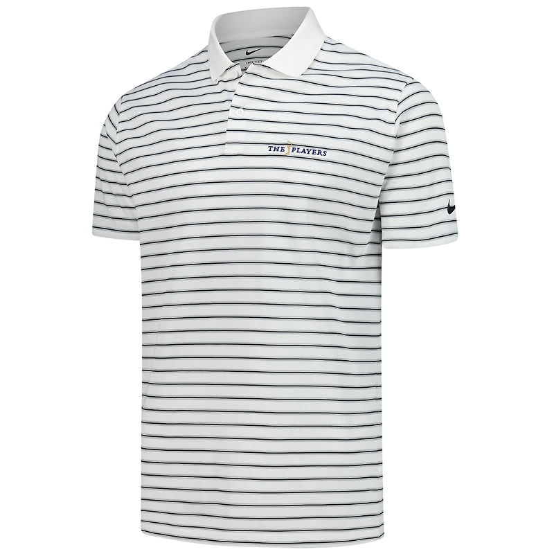 Men's Nike  White 2025 THE PLAYERS Victory Stripe Performance Polo