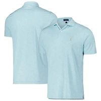 Polo en jersey de performance treillis coupe ajustée THE PLAYERS Peter Millar Aqua pour hommes