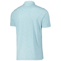 Polo en jersey de performance treillis coupe ajustée THE PLAYERS Peter Millar Aqua pour hommes