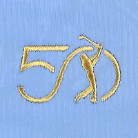 Haut à quart de zip Peter Millar bleu pour hommes THE PLAYERS 50e anniversaire Perth Shadow Stripe Floral Performance