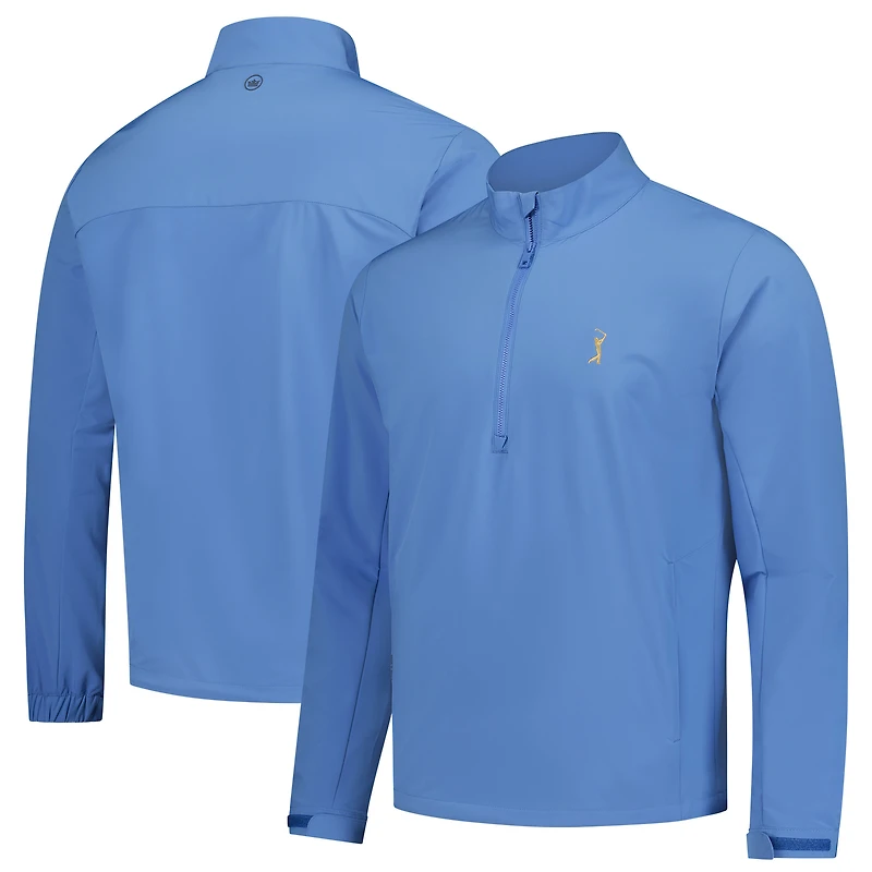 Haut demi-zippé Dunes bleu Peter Millar THE PLAYERS pour homme