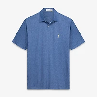 Polo de performance Peter Millar bleu THE PLAYERS Featherweight Headcovers pour homme