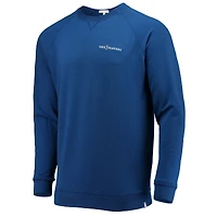 Men's Peter Millar THE PLAYERS Lava Wash Raglan Tri-Blend Pullover Sweatshirt