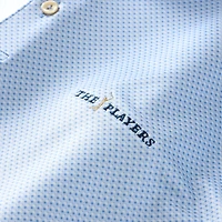 Men's Peter Millar Blue THE PLAYERS Medina Performance Jersey Polo