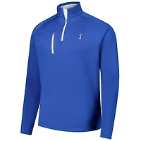 Haut à glissière quart de tour Verge Performance bleu Peter Millar THE PLAYERS pour homme