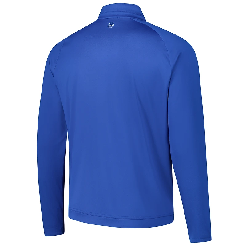 Haut à glissière quart de tour Verge Performance bleu Peter Millar THE PLAYERS pour homme