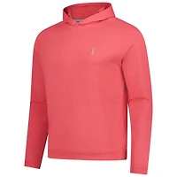 Sweat à capuche raglan Pine Performance pour homme Peter Millar Coral THE PLAYERS