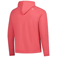 Sweat à capuche raglan Pine Performance pour homme Peter Millar Coral THE PLAYERS