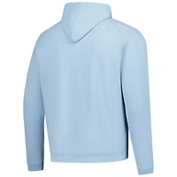 Men's Peter Millar Light Blue THE PLAYERS Pine Performance Raglan Hoodie