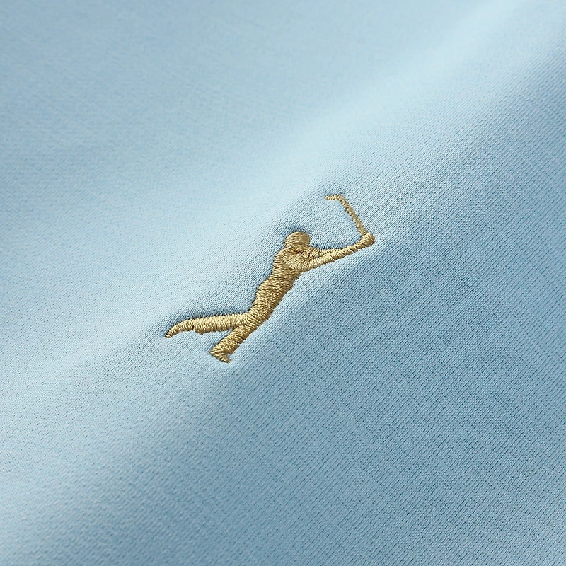 Men's Peter Millar Light Blue THE PLAYERS Pine Performance Raglan Hoodie