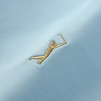 Men's Peter Millar Light Blue THE PLAYERS Pine Performance Raglan Hoodie