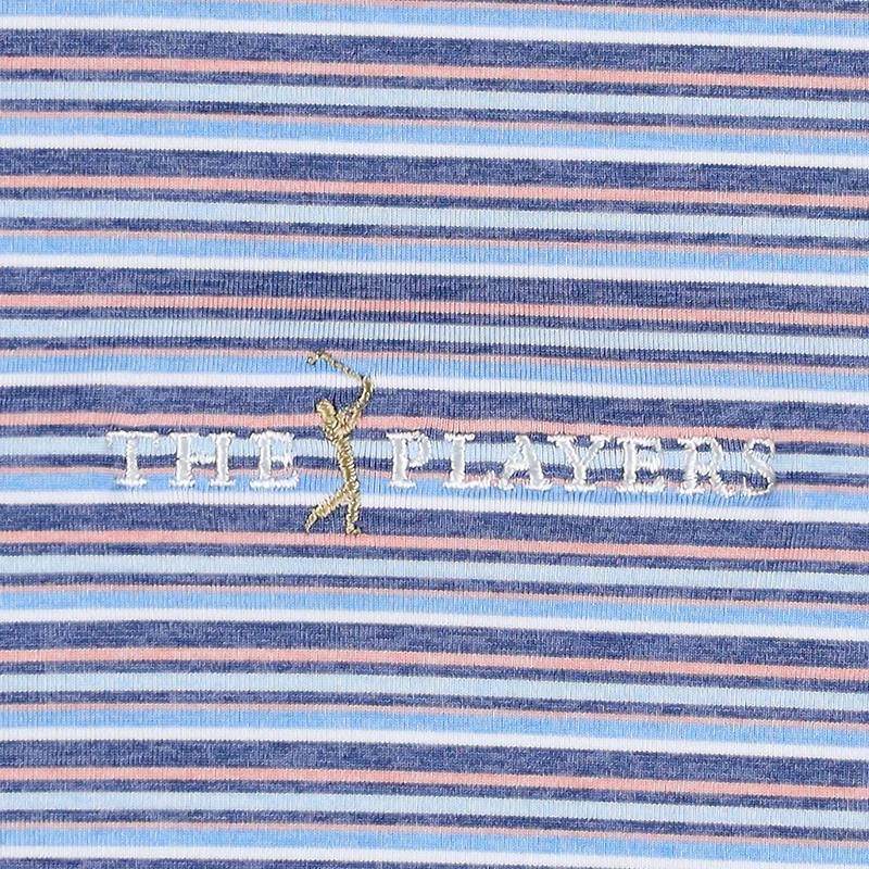 Men's Peter Millar Navy THE PLAYERS Fairmont Performance Jersey Polo