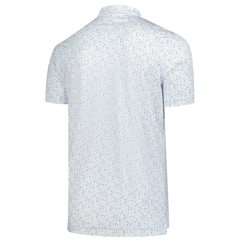 Men's Peter Millar White THE PLAYERS Cocktail Garnish Performance Jersey Polo