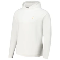 Men's Peter Millar White THE PLAYERS Pine Performance Pullover Hoodie