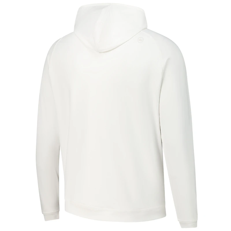 Men's Peter Millar White THE PLAYERS Pine Performance Pullover Hoodie