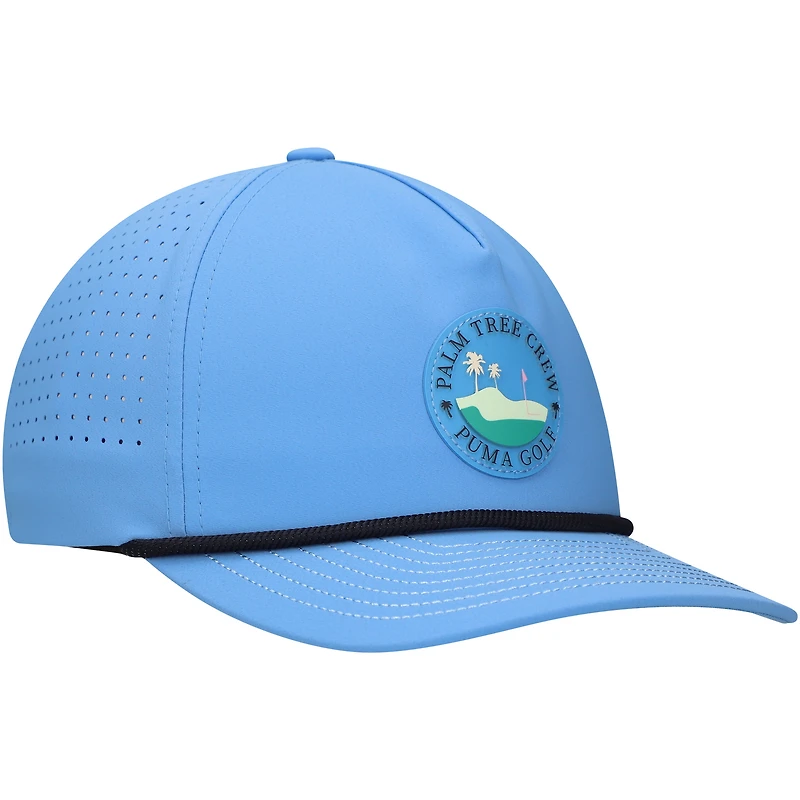 Casquette réglable Puma Blue THE PLAYERS Tech Rope Flexfit pour hommes