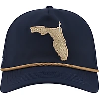 Casquette réglable Puma Navy THE PLAYERS 904 Rope Flexfit pour hommes