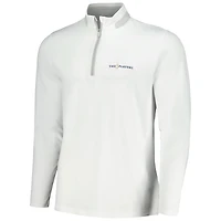 Haut léger à quart de zip Puma pour hommes blanc THE PLAYERS