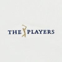 Haut léger à quart de zip Puma pour hommes blanc THE PLAYERS